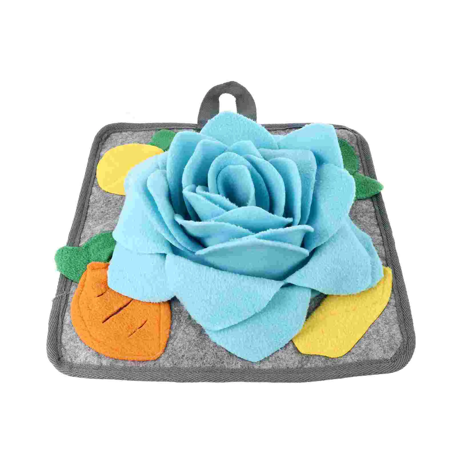 Rabbit Sniffing Pad Prevent Choking on Food Snuffle Mat Snack Pet Toy Feeding Polar Fleece