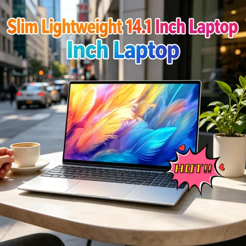 

Office Study Computer Portable Intel 6500Y New 14.1 Ultra Slim Laptop 32GB 2TB 1920*1080 HD Windows 11 Pro