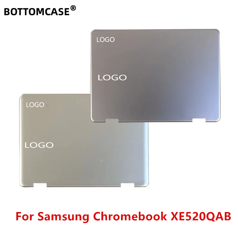 

BOTTOMCASE New For Samsung Chromebook XE520QAB LCD Back Cover Silver And Grey BA98-01634A BA98-01444A