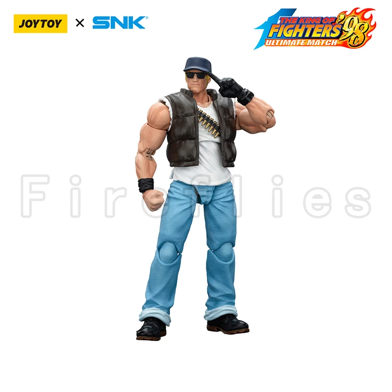 [Pré-encomenda] 1/18 JOYTOY Action Figure SNK KOF'98UM Ikari Warriors Team Anime Modelo Toy