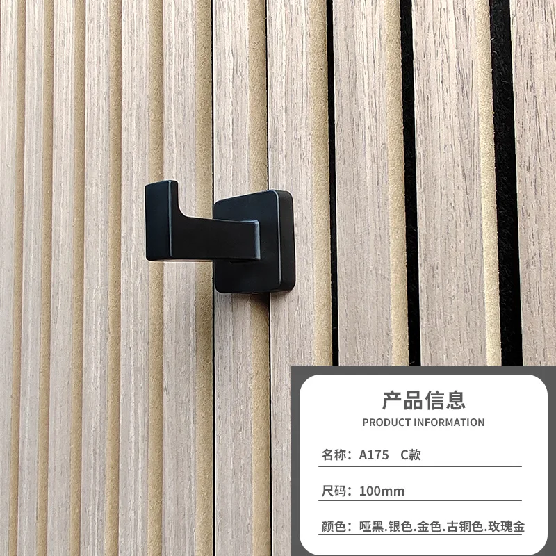 Wood Strip Polyester Fiber Sound-Absorbing Panel Grid Board Hook for Meeting Room Piano Room Decorative Background Wall