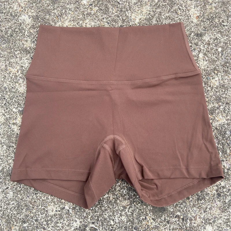 ผู้หญิงโยคะกางเกงขาสั้นกีฬากางเกงขาสั้นเอวสูงออกกําลังกายสั้นLeggingsฟิตเนสสั้นกางเกงขี่จักรยานแน่นนุ่มกีฬา