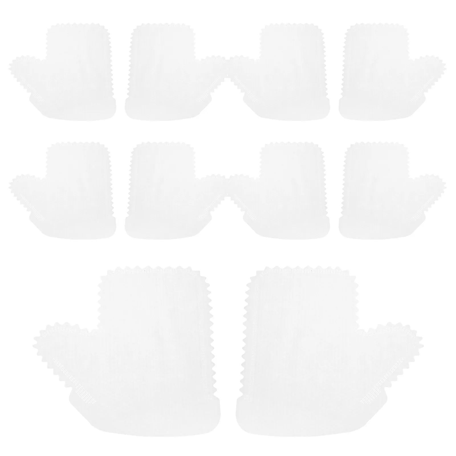 10Pcs Thick Non-Woven Cleaning Gloves Duster Mitts for House Plants Glass Dusting Dishwashing Kitchen Wipes Gloves Efficient