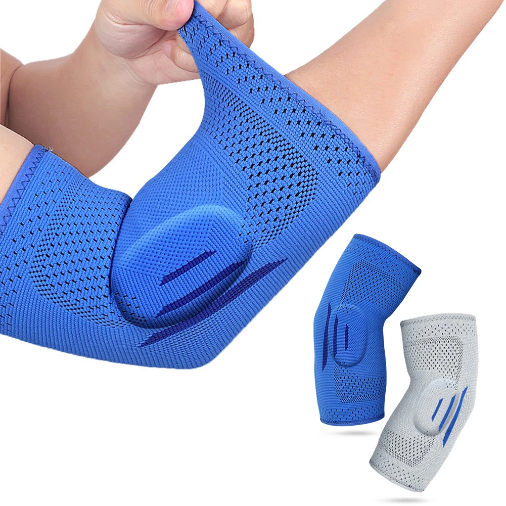 1pc Elbow Brace Pad Compression Support Arm Sleeve Armband Elbow Sleeve Pad Brace for Tendonitis Reduce Pain Sport Arm Guard