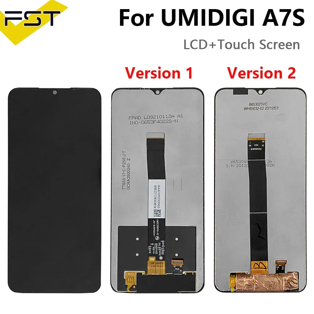 

100% Tested Original Tested For UMIDIGI A7S display LCD +Touch Screen Digitizer Assembly Replacement UMI A7S Display