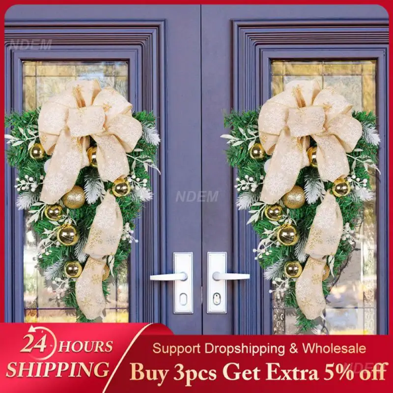 

Simulated Garland High-quality Materials Beautifully Christmas Decoration Christmas Simulation Garland Easy Installation Wreath