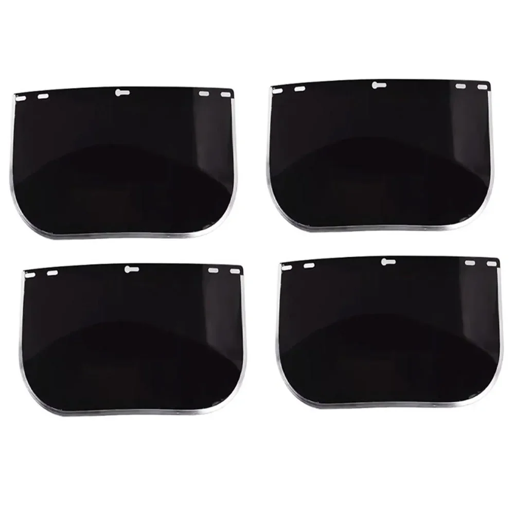 

4pcs Face Mask Replacement 0.04-inch Thick Tinted Lenses Replacement For Hobart 770580 Shield Lenses Welding Cutting Tool