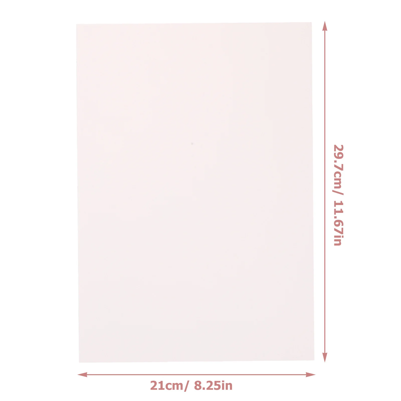 100Pcs Heat Transfer Papers Sublimation Paper for Clothing Ceramic Items Printable Transfer Paper Bulk Quick Dry Tear Resistant