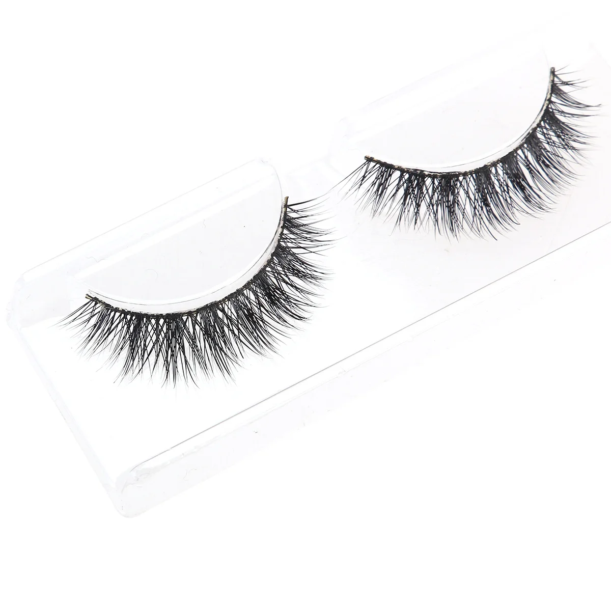 Faux cils 3D naturels longs et épais pour femmes, maquillage de fête quotidienne, longs et épais