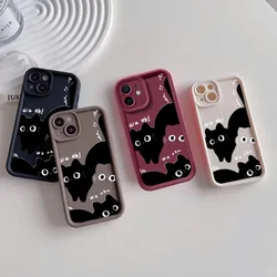 Phone Case For Google Pixel 9 8 7 8A 7A Pro XL 9Pro 7Pro 8Pro 9ProXL cover Silicone Black Cat New Design Full Protection