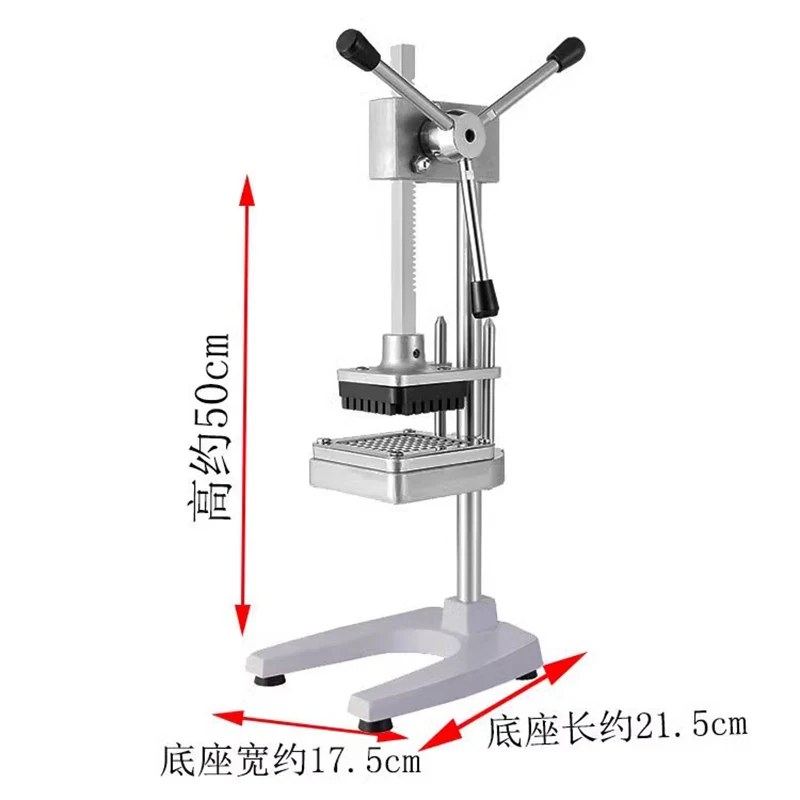 Trancheuse à Pommes de Terre Manuelle, Coupe-Pomme de Terre, Rapide, Française, pour Restaurant, 7/10/14mm