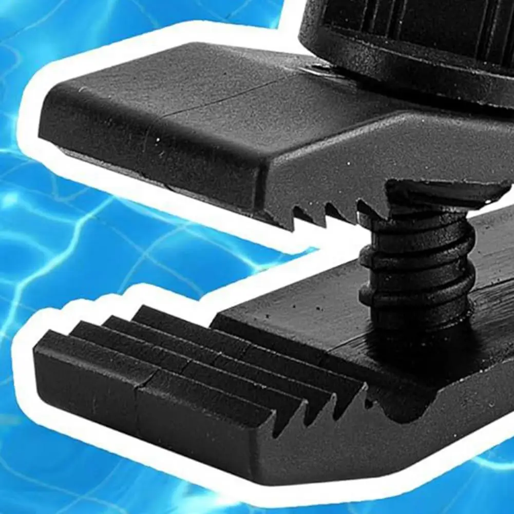 Solar Blanket Fastening System Universal Pool Cover Reel Attachment Kit Adjustable Solar Blanket Straps Clips for Inground