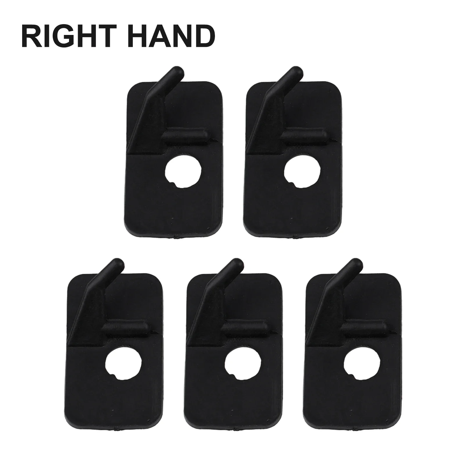 5pc Arrow Rest Self-Adhesive Right Left Hand Recurve Bow Hunting Shoot 3.8x2cm Recurve Bow Rest Outdoor Hunting Shoot Accessorie