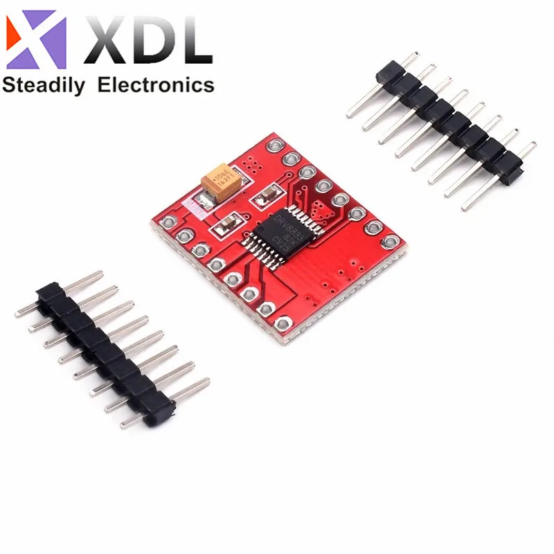 1Pcs DRV8833 DC Motor Drive Board Module Dual Motor Driver 1A TB6612FNG For Arduino Microcontroller Better Than L298N TB6612