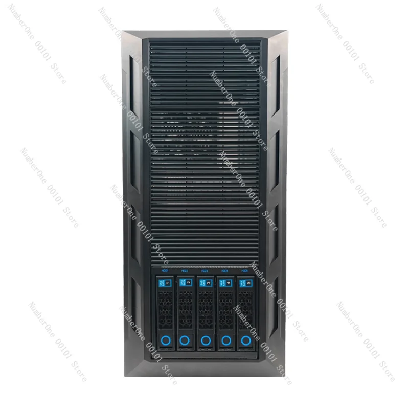 Tower Server Chassis with Hot Swap Storage, Dual Water Cooling for 40 Series Graphics Workstation