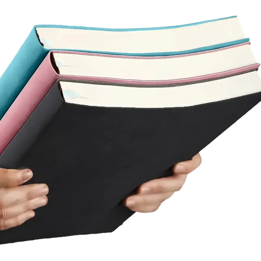 Nuevo cuaderno A5 de cuero suave, cuaderno minimalista para estudiantes, diario de alto valor de Instagram, libro mayor personalizado, cuaderno de reuniones,