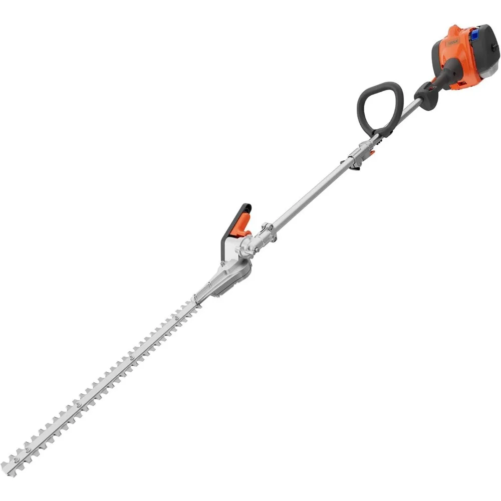 

122LKH Gas Hedge Trimmer, Multi-Purpose Tool with Hedge Trimmer Attachment, 21-Inch Cutter Bar with Double-Sided, Double Recipr