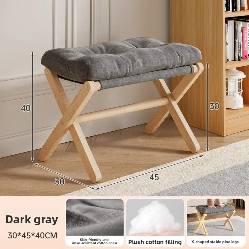 Exquisite Folding footstool household living room sofa footstool table foot support office footrest workstation foot support