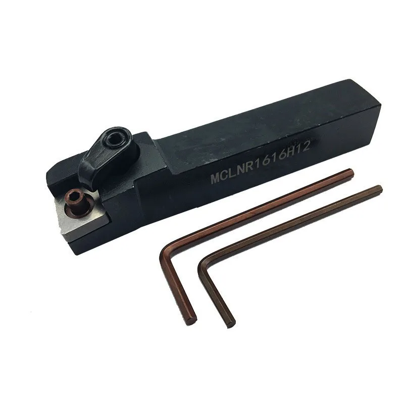 1pcs, Lathe Turning Tool Holder Cutting Edge Angle 95 Degree With No Inserts MCLNR2020K12 MCLNR2525M12