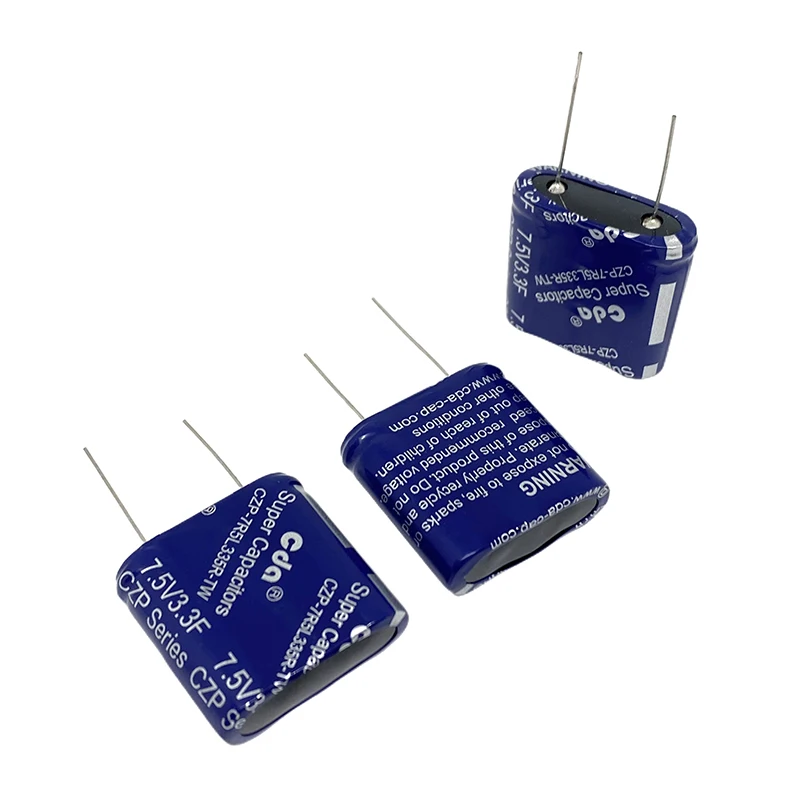 CZP – Super condensateur CDA Type 7.5V, 3,3f, CZP-7R5L335R-TW