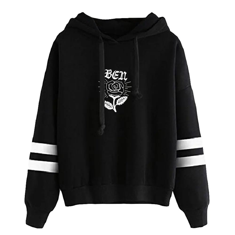 

Macklemore Ben Hoodie The Ben Tour Pocketless Parallel Bars Sleeve Streetwear Men Women Hooded Sweatshirt Fashion Clothes