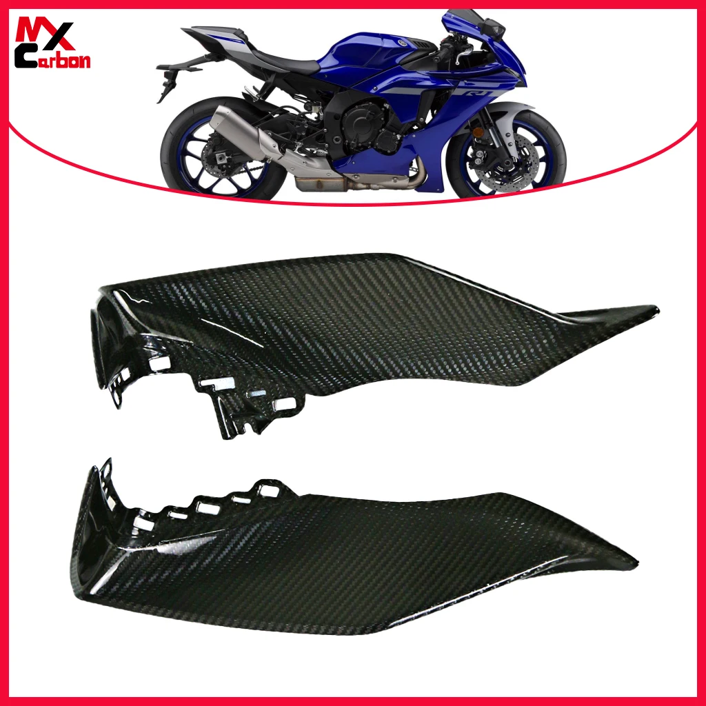 

Full Carbon Fiber Side Panel Motorcycle Accessories Front Side Fairing For Yamaha R1 R1M 2020 2021 2022