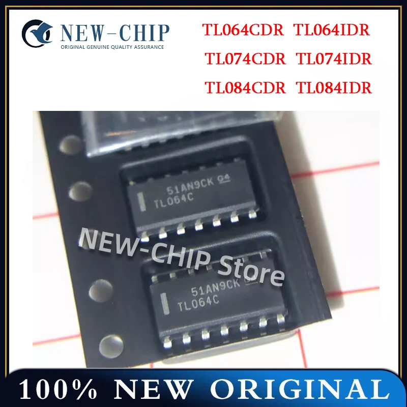 50PCS/LOT TL064CDR  TL064IDR  TL074CDR  TL074IDR  TL084CDR  TL084IDR SOP-14  Linear amplifier chip New Original