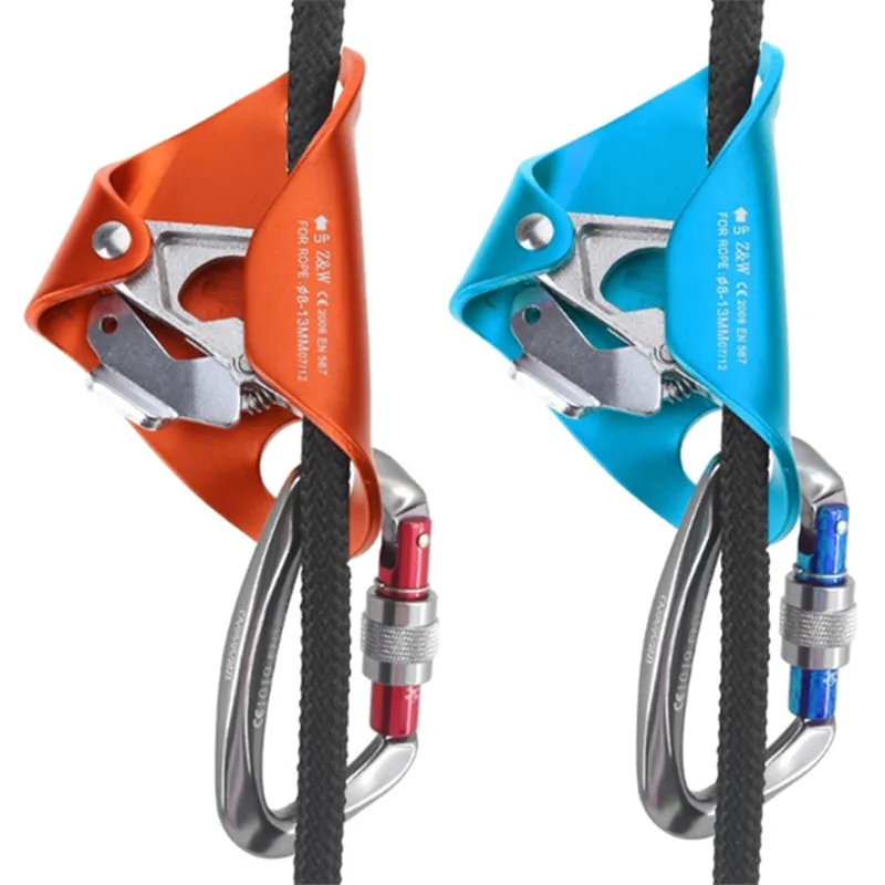 Cuerda de seguridad para acampar al aire libre, escalada en roca, pecho, ascendente, anticaída, supervivencia, cuerda Vertical, equipo de escalada