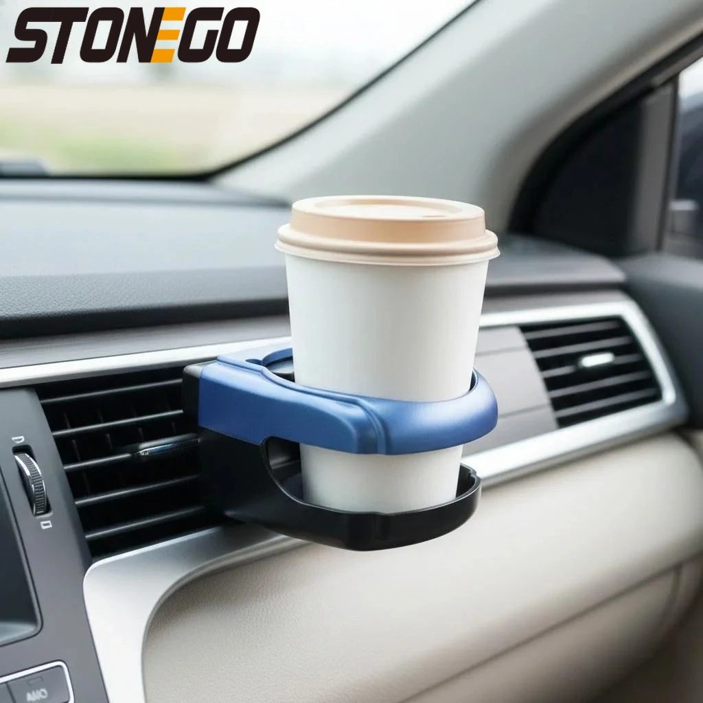 Suporte Universal para Copos e Bebidas para Carros e Caminhões, Suporte de Bebidas para Saída de Ar, Suporte de Garrafas para Porta, Acessórios Intern