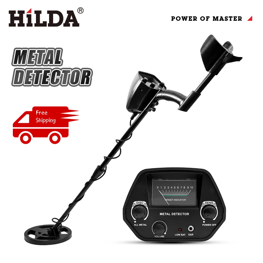 HILDA GTX5030 Metal Detector Underground Pinpointer Metal Detectors Finder Gold Digger Professional Metal Detection Instrument