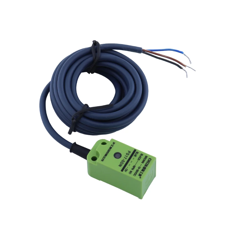 Proximity switch PS17-5DN/DN2/DN3/DP/DP2/DP3/D1/D2/Y1/Y2 square proximity switch  normally closed dc three line sensor