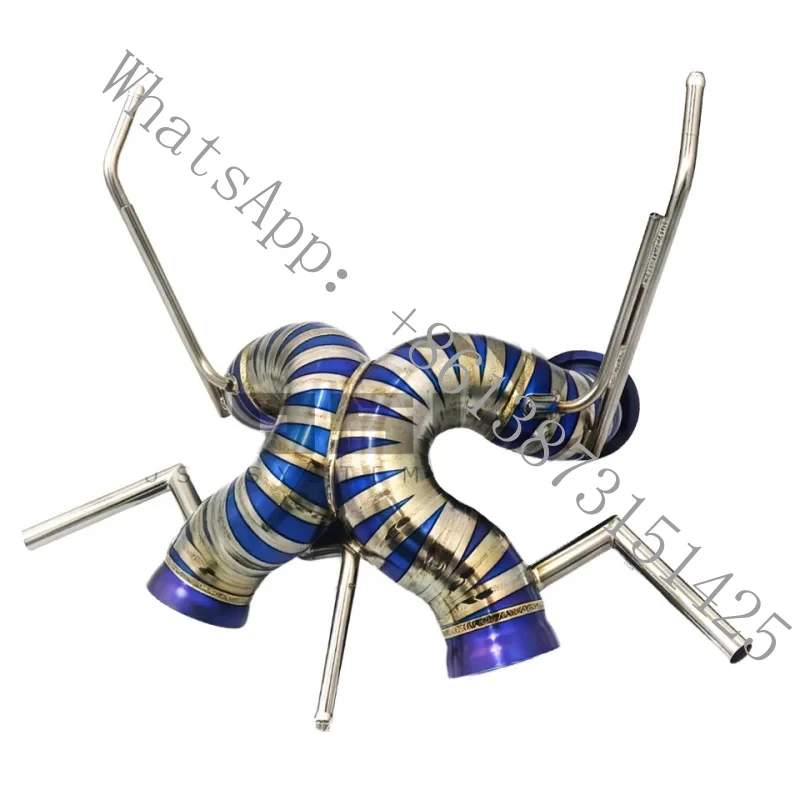Suitable Cuski Factory Direct High Performance Alloy Straight-Through Catback Muffler| Customizable 600