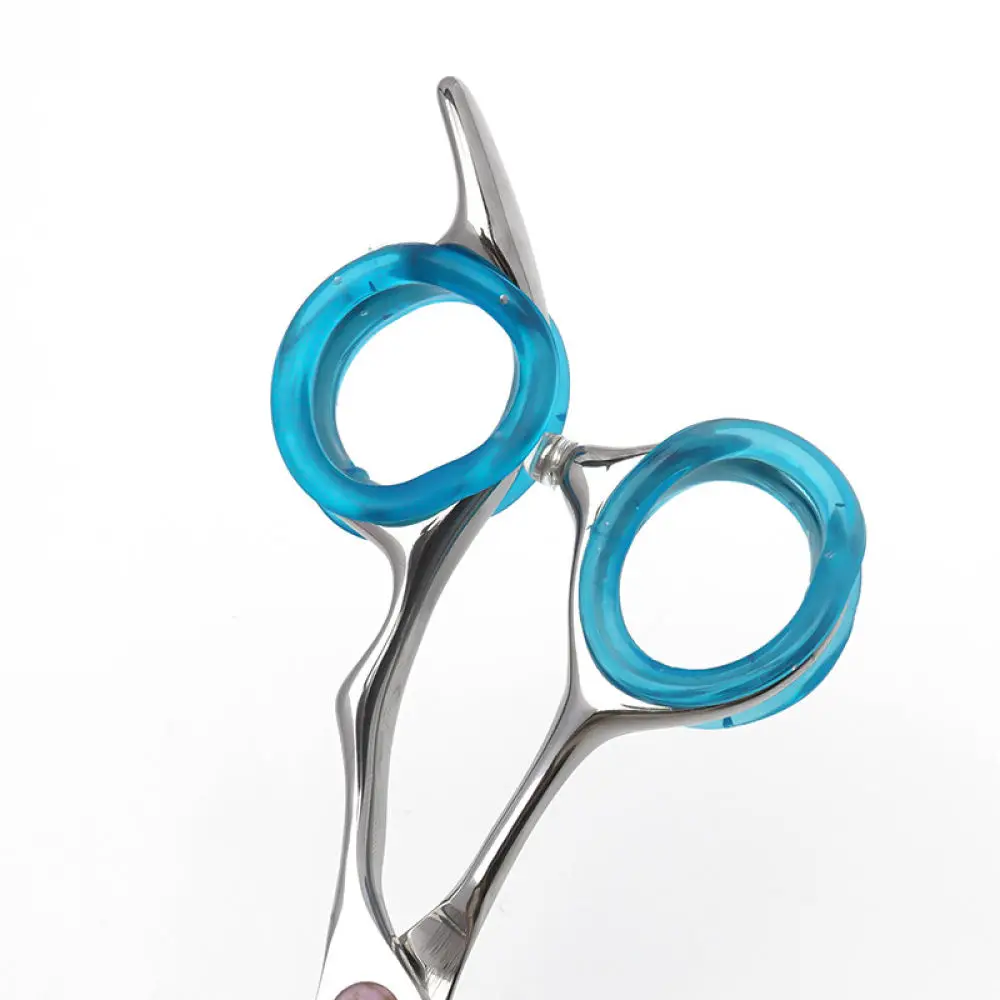 Hairdressing Scissors Finger Rings Professional Pet Grooming Shears Insert Accessories Anti Slip Silicone Grip Comfort Protector