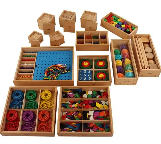 Over 12 years experience Wooden Montessori Froebel Gifts educational toys Materials 3.0 version