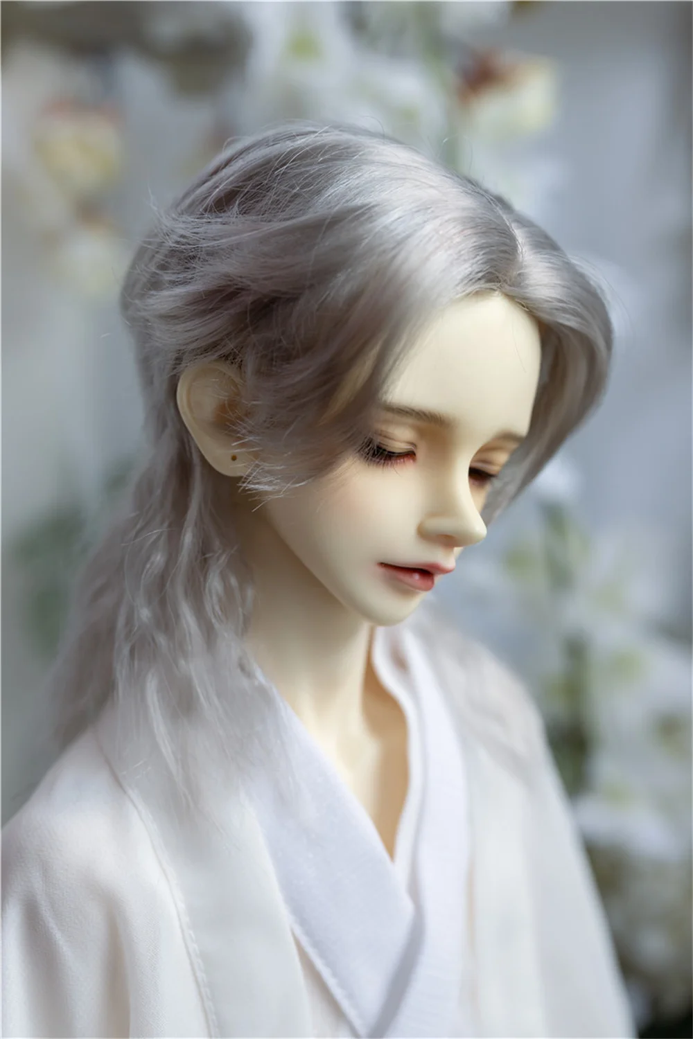 BJD toy wig milk silk wig Wolf tail style short curly hair 1/3, 1/4 bjd doll accessories(no doll)