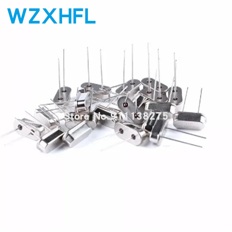 10pcs 13.56MHz Resonator Crystal Oscillator Passive Quartz HC-49S Through Holes 13.56 MHz 13.56M Hz Oscillator New DIY Kit Parts