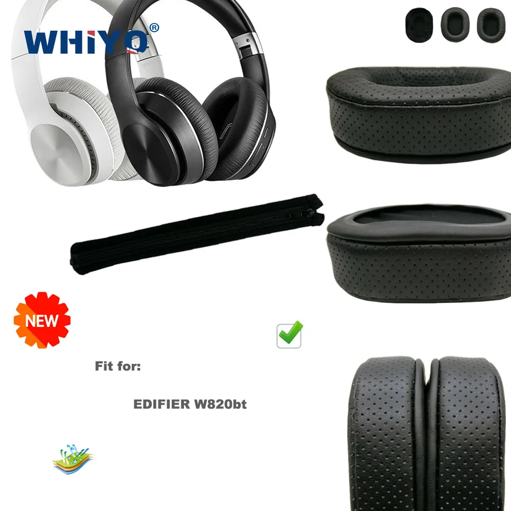 

New Upgrade Replacement Ear Pads for EDIFIER W820bt Headset Parts Leather Cushion Velvet Earmuff Earphone Sleeve Cover