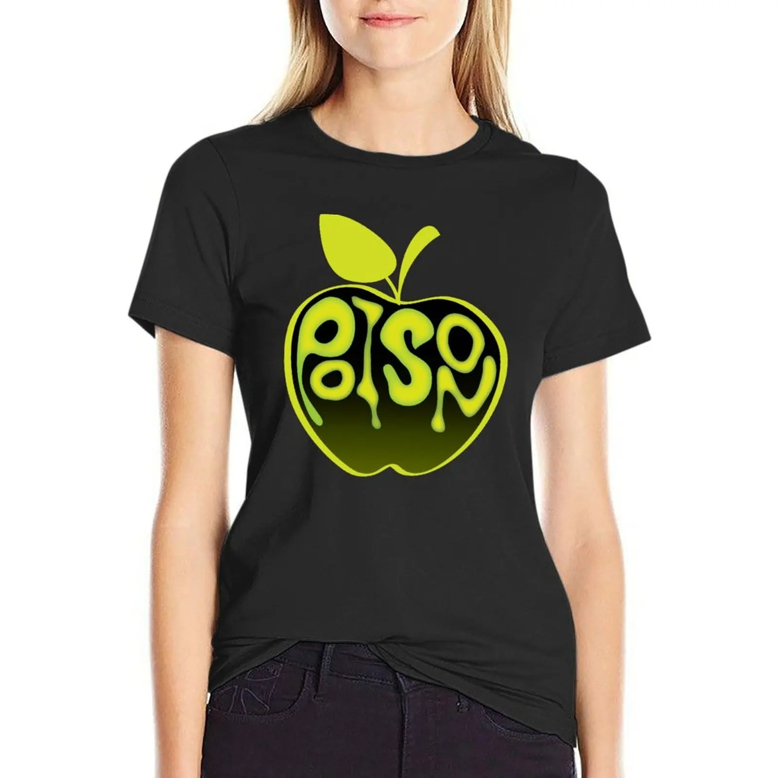 Poison Apple T-Shirt kawaii clothes korean fashion t-shirts for Women loose fit