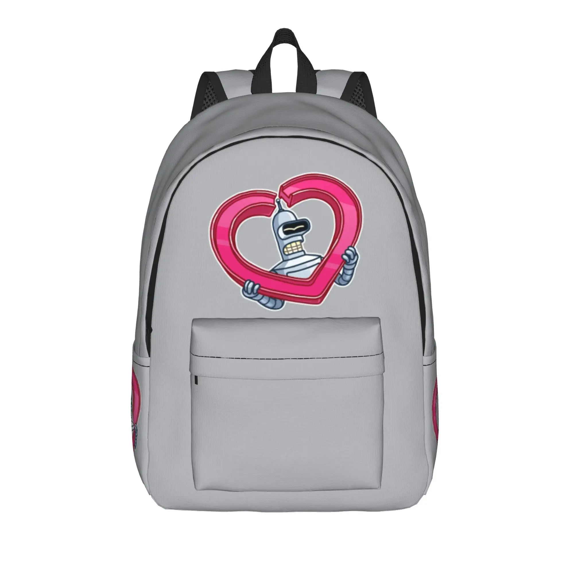 

Futuramas Cartoon Comic Teenage Backpack Lightweight Student Work Daypack for Men Women College Canvas Bags