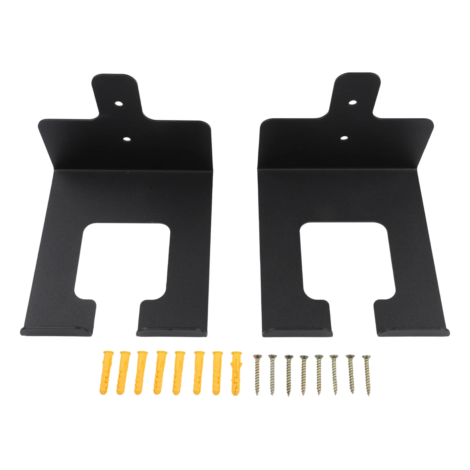 Wall Mounted Heavy Duty Garden Tool Storage Rack 3 Pack with Rust Resistant Hooks for Organizing Yard Tools and Equipment
