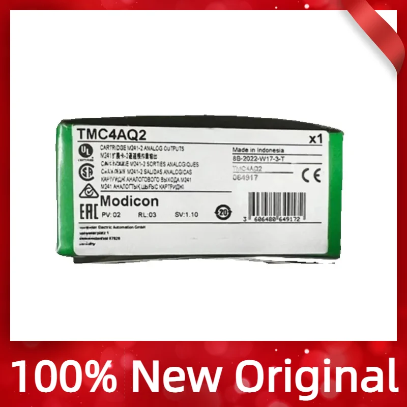 

Nový originální vstupní modul TMC4AI2 TMC4AQ2 TM221ME16R.