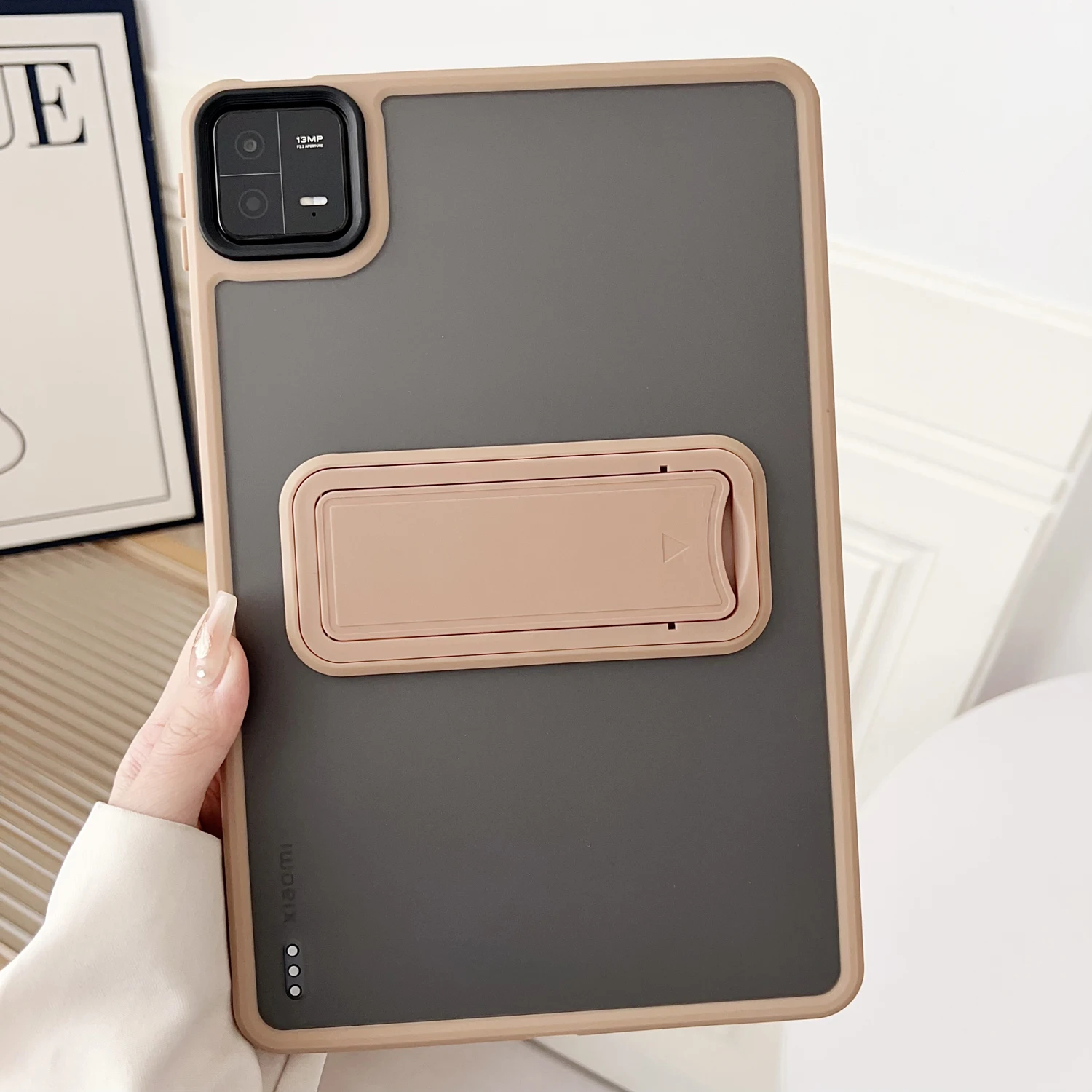 

Matte Stand Case For Xiaomi MI Pad 7 6 5 6s Pro Redmi Pad SE 11 8.7 11.2 inch Tablet Case Kickstand Shockproof Hard Holder Cover