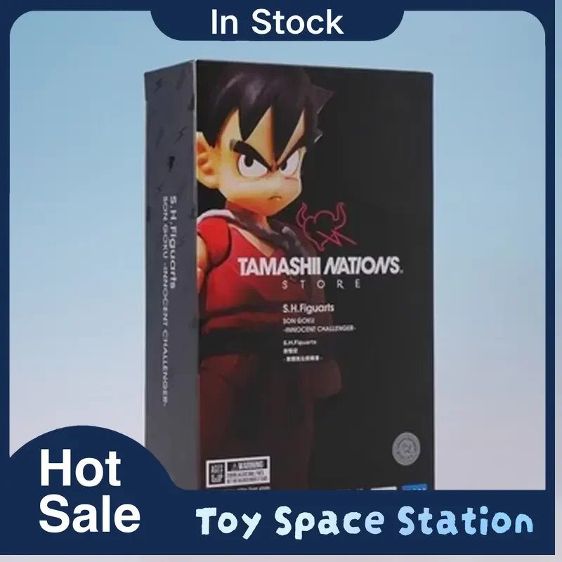 Bandai, figura de acción de Dragon Ball, modelo coleccionable, juguete, ado