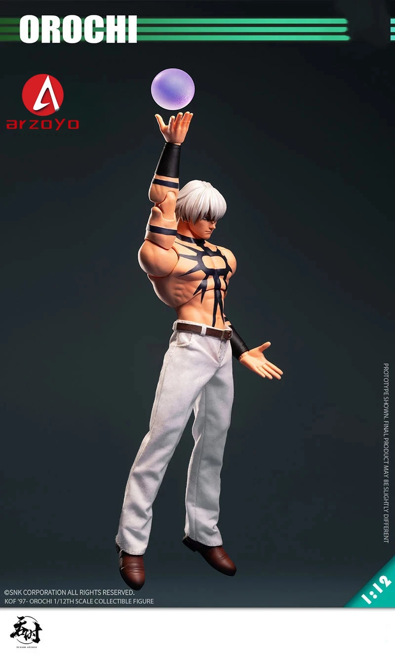 TUNSHI STUDIO TS-015 1/12 Orochi مزدوج الرأس عمل الشكل 17 سنتيمتر الذكور الجندي تمثال نموذج مجموعة كاملة لعبة تحصيل