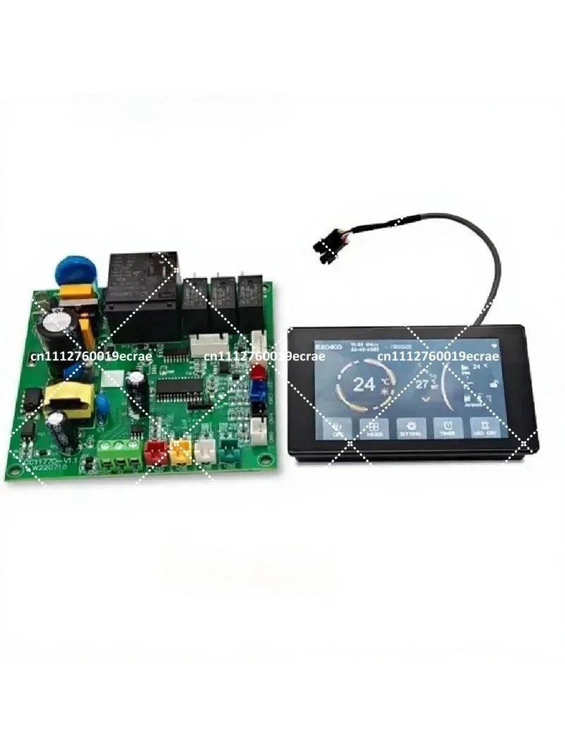 Air to Water Heat Pump Control Board PCBA Mainboard with Display for Ice Bath Cold Pool System