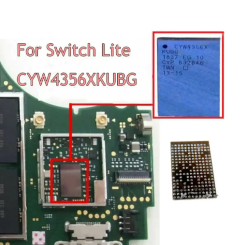 1pcs  For Nintendo Switch Lite HDH-001  console Bluetooth WIFI IC CYW4356X KUBG CYW4356XKUBG