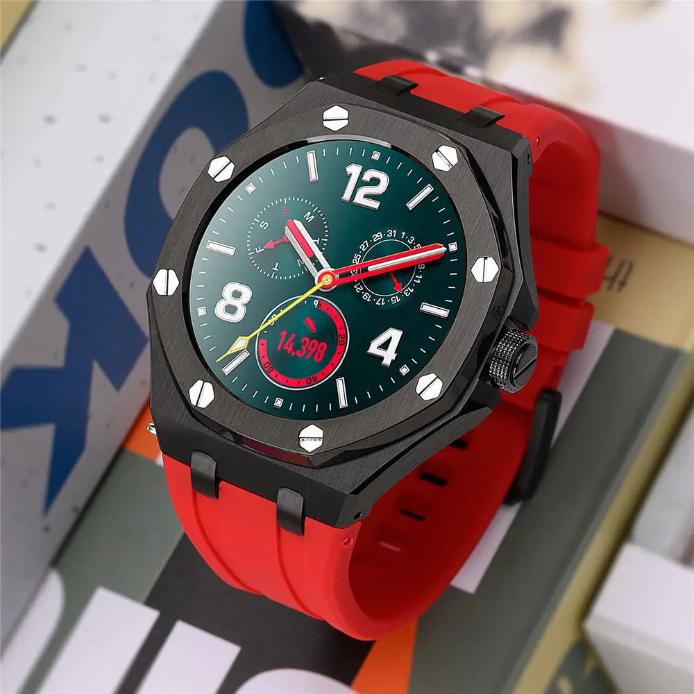 

AP Mod Kit Premium Stainless Steel Case for Huawei Watch GT Cyber Soft Rubber Band