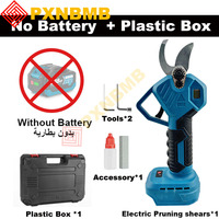 Brushless Electric Pruning Shears Garden Tool Battery Pruner Cordless Electric Garden Scissors Fruit Tree Fit Makita 18V Battery
