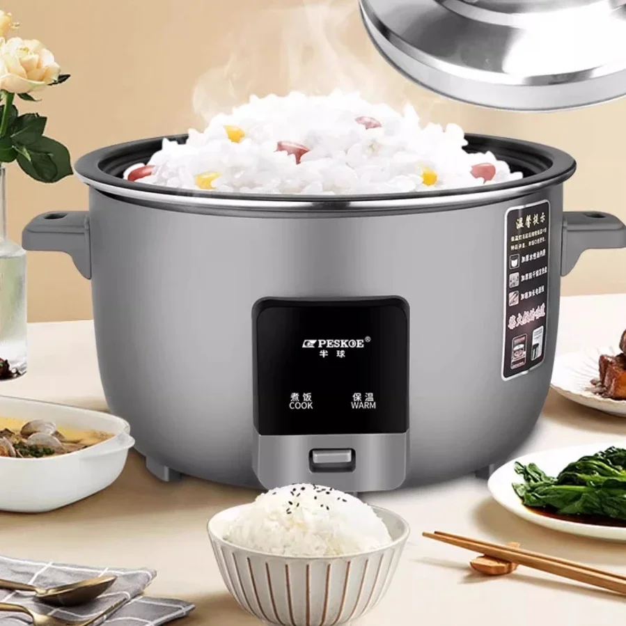 Hemisphere rice cooker commercial large capacity 8-20-30 people canteen hotel home old-fashioned rice cooker super large