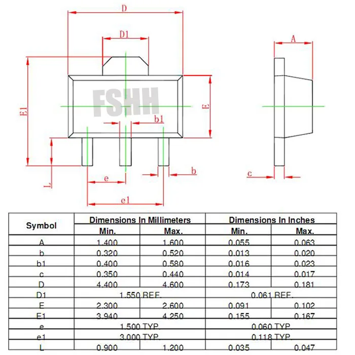 Clamshell sot-89テストソケット、PCBソケット、sot89、SOT89-3、SOT89-6L、バーンイン、ソケット